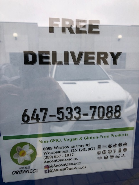 Aromi Organic Bazaar | 8099 Weston Rd # 2, Woodbridge, ON L4L 0C1, Canada | Phone: (289) 657-1017