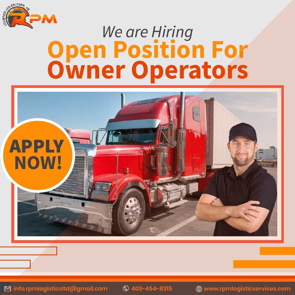 RPM Logistics | 6424 36 St NE Unit 9 220, Calgary, AB T3H 4V8, Canada | Phone: (403) 454-8315