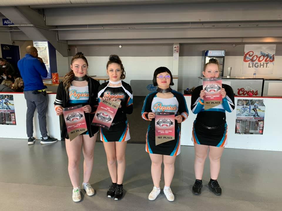 Pegasus Cheer Athletics | 1989 Old Highway 2, Belleville, ON K8N 4Z2, Canada | Phone: (613) 779-8644