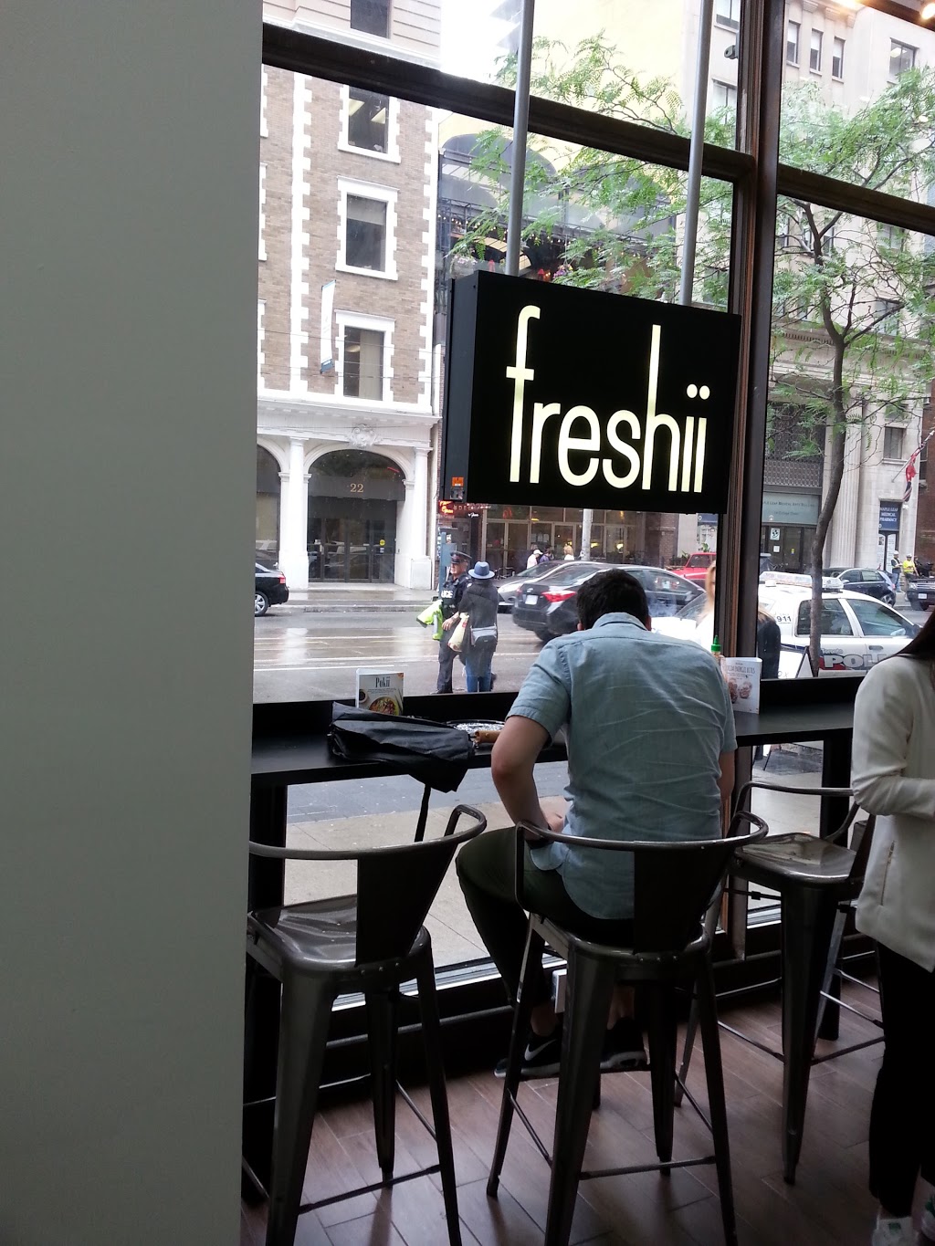 Freshii | 23 College St, Toronto, ON M5G 2B3, Canada | Phone: (647) 497-7590