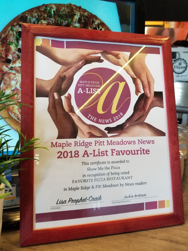 Show Me The Pizza | 4-22935 Lougheed Hwy, Maple Ridge, BC V2X 2W1, Canada | Phone: (604) 380-0777
