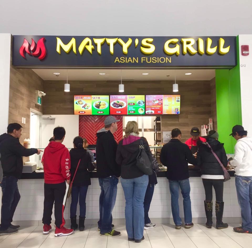 Matty’s Grill | restaurant | New Horizon Mall, 260300 Writing Creek Cres, Balzac, AB T4A 0X8, Canada | 4034748808 OR +1 403-474-8808