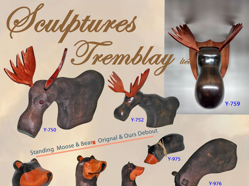 Sculpture Tremblay Ltee | store | 416 Chemin des Pionniers E, LIslet, QC G0R 2B0, Canada | 4182475419 OR +1 418-247-5419