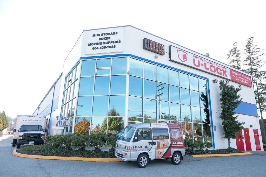 White Rock U-Lock Mini Storage | 15028 32 Ave, Surrey, BC V4P 1A3, Canada | Phone: (778) 726-0847