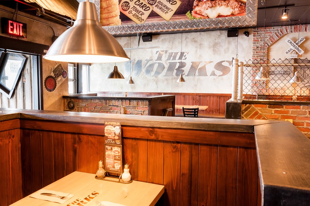 The WORKS Gourmet Burger Bistro | 3500 Fallowfield Rd, Nepean, ON K2J 4A7, Canada | Phone: (613) 823-1234