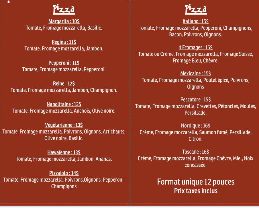 Restaurant Le Pavillon | 811 Rue Principale, Saint-Donat-de-Montcalm, QC J0T 2C0, Canada | Phone: (819) 419-0261