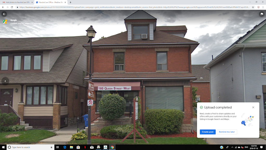 Kaushal Law Office - Madhav Nath Kaushal | 180 Queen St W, Brampton, ON L6X 1A8, Canada | Phone: (647) 956-1212