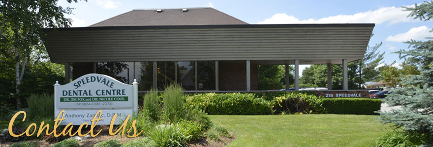 Speedvale Dental Centre | 218 Speedvale Ave E, Guelph, ON N1E 1M7, Canada | Phone: (519) 824-2273