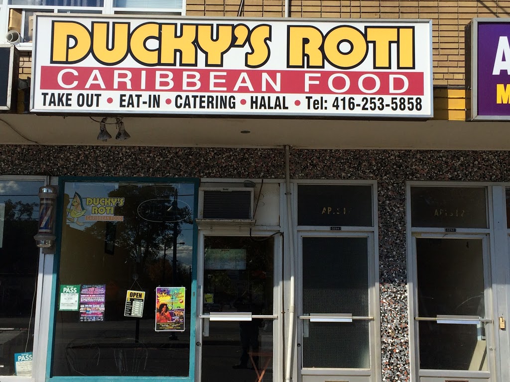 Duckys Roti | 3296 Lake Shore Blvd W, Etobicoke, ON M8V 1M4, Canada | Phone: (416) 253-5858