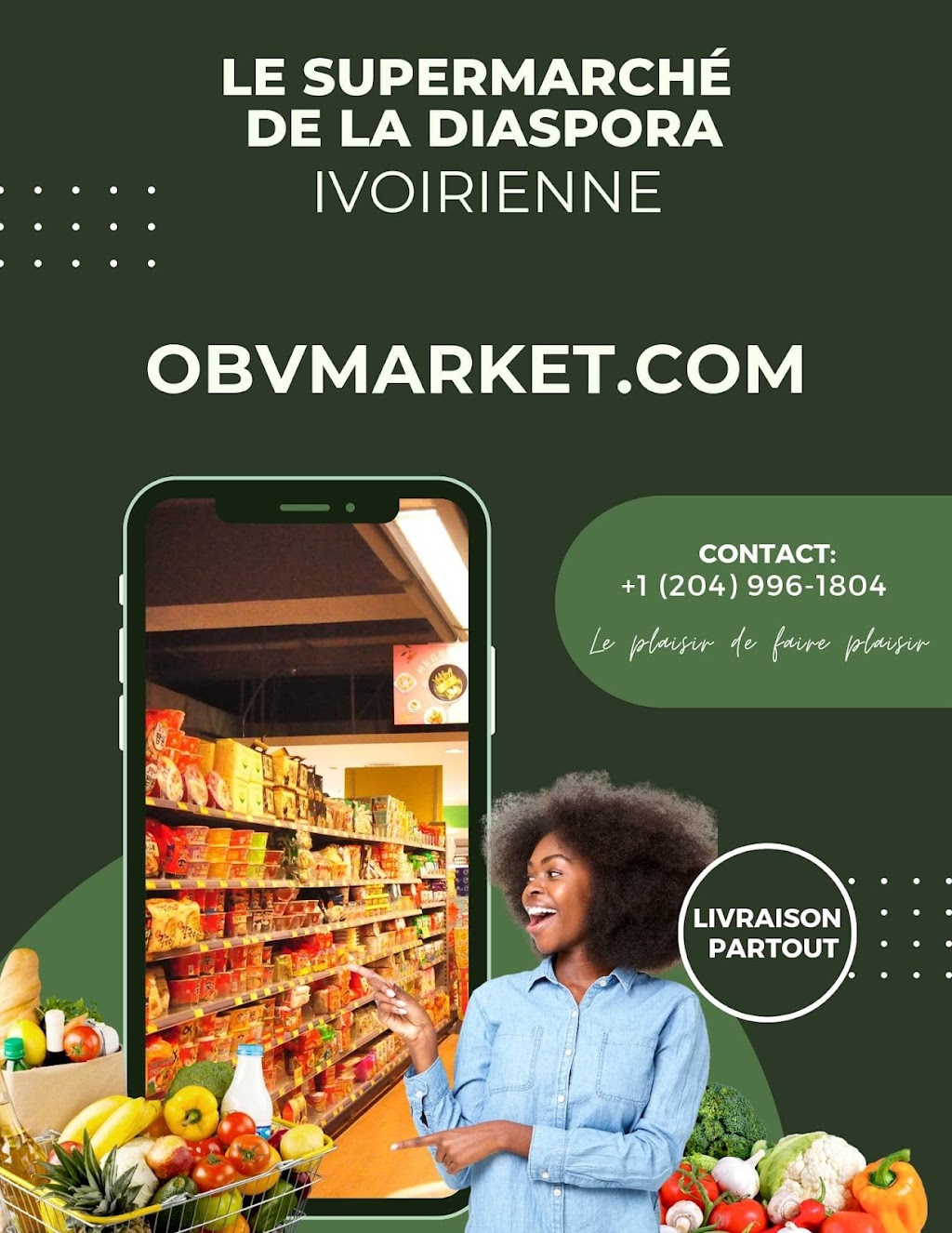 OBV MARKET | Rue de Salaberry, Montréal, QC H4J 2P1, Canada | Phone: (514) 552-1517