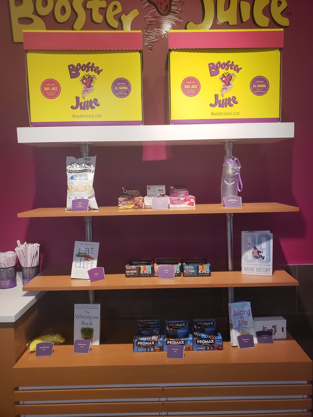 Booster Juice | 91 Laird Dr Unit #1, East York, ON M4G 3T7, Canada | Phone: (647) 352-5122