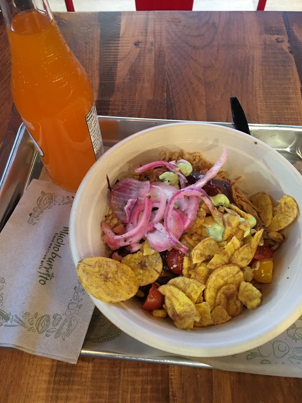 Mucho Burrito Fresh Mexican Grill | Unit 102-3016 Merchant Way, Victoria, BC V9B 0X1, Canada | Phone: (778) 265-0080