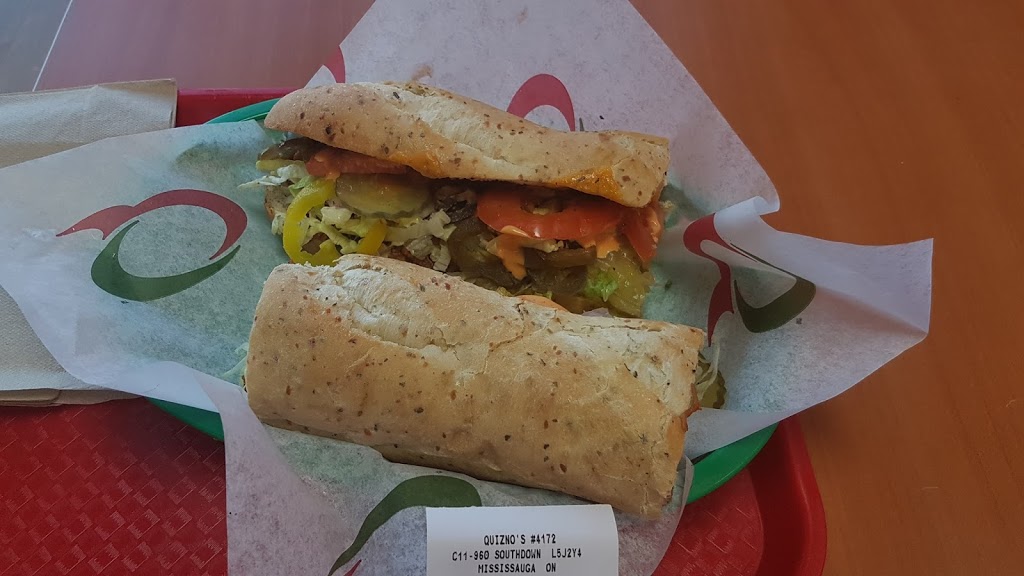 Quiznos | 960 Southdown Rd Unit C11, Mississauga, ON L5J 2Y4, Canada | Phone: (905) 855-0782