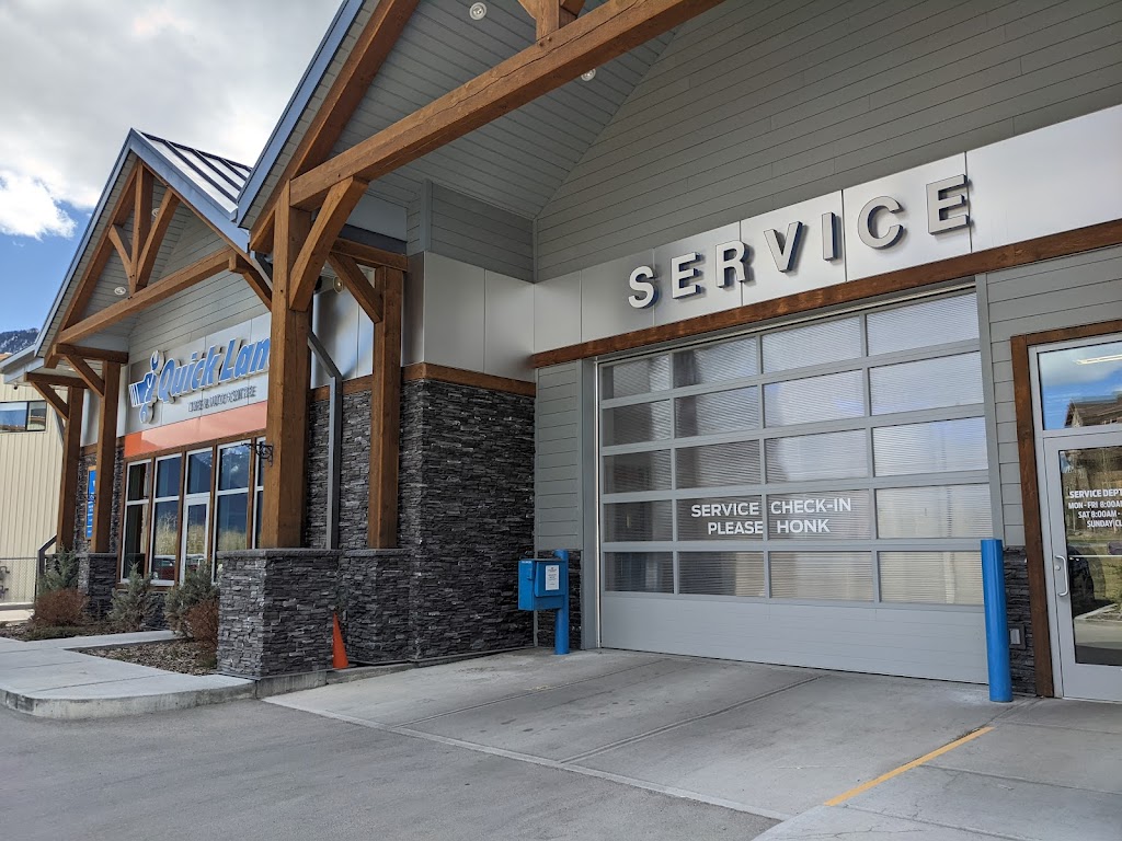 Quick Lane Canmore | 308 Bow Valley Trail, Canmore, AB T1W 0L1, Canada | Phone: (403) 678-6200