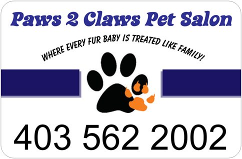 Paws 2 Claws Pet Salon | 2522 210 St, Bellevue, AB T0K 0C0, Canada | Phone: (403) 562-2002