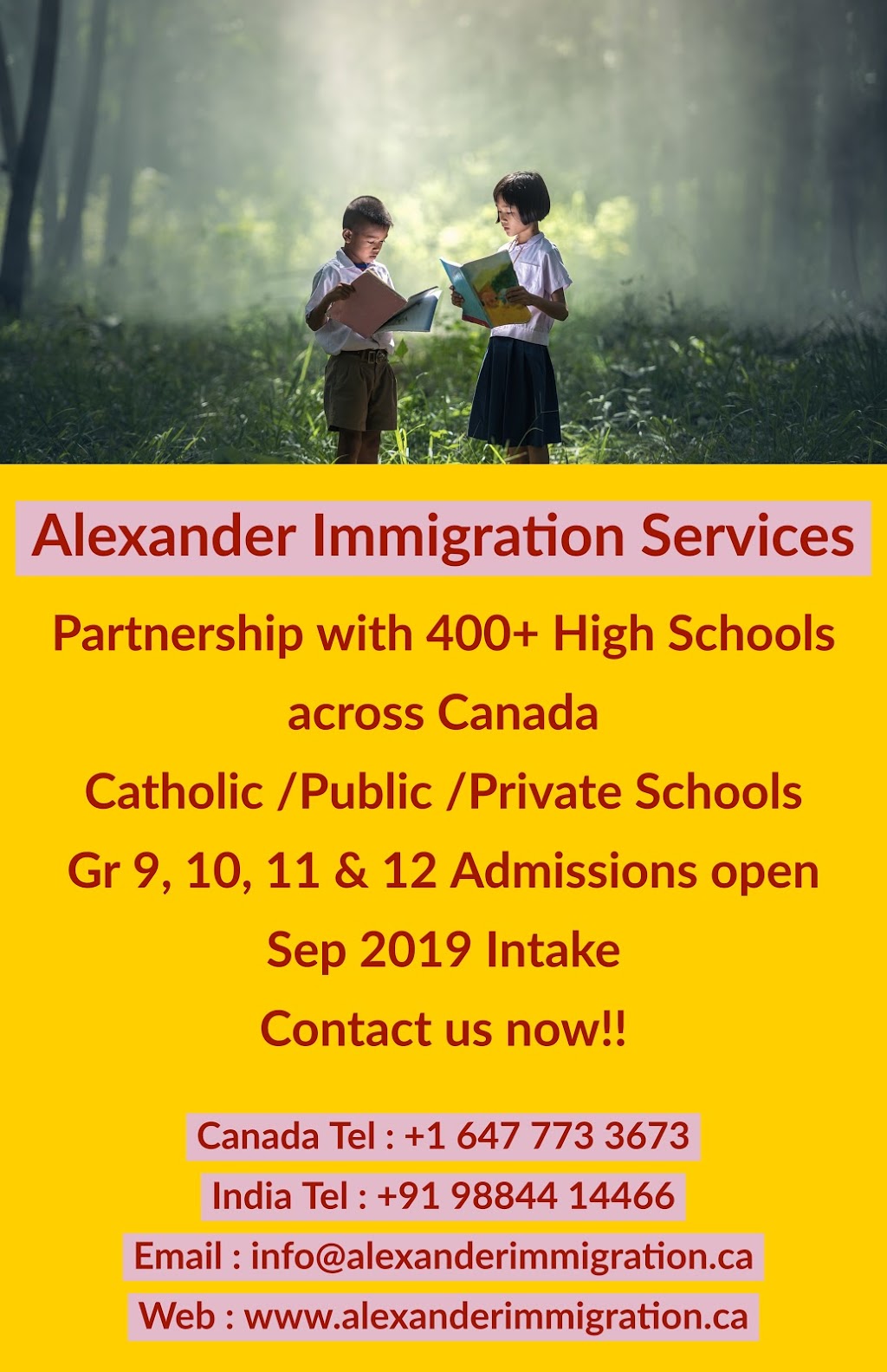 Alexander Immigration Services | GTA Square, 5215 Finch Ave E Suite 261, Scarborough, ON M1S 0C2, Canada | Phone: (647) 773-3673