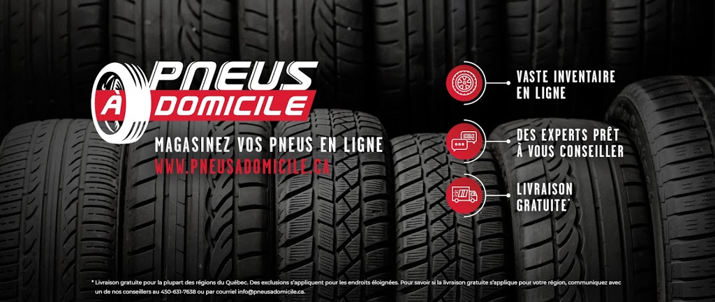 Pneus à domicile.ca | 58 Chemin de la Cité des Jeunes, Saint-Polycarpe, QC J0P 1X0, Canada | Phone: (450) 631-7638