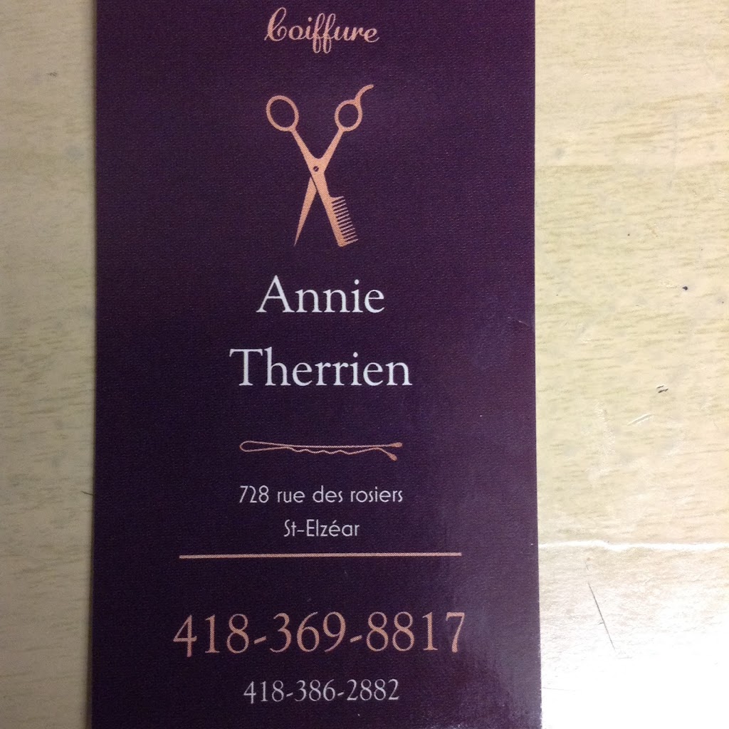Coiffure Annie Therrien | 2J2, 728 Rue des Rosiers, Saint-Elzéar, QC G0S 2J0, Canada | Phone: (418) 369-8817