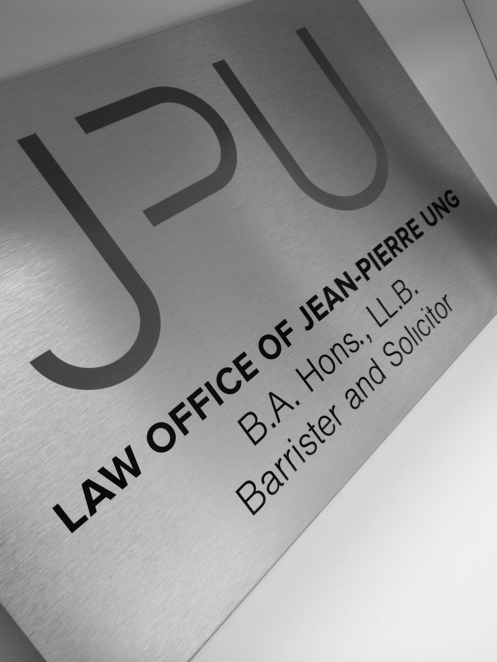 Law Office of Jean-Pierre Ung | lawyer | 18 Crown Steel Dr Suite 303, Markham, ON L3R 9X8, Canada | 9055548383 OR +1 905-554-8383