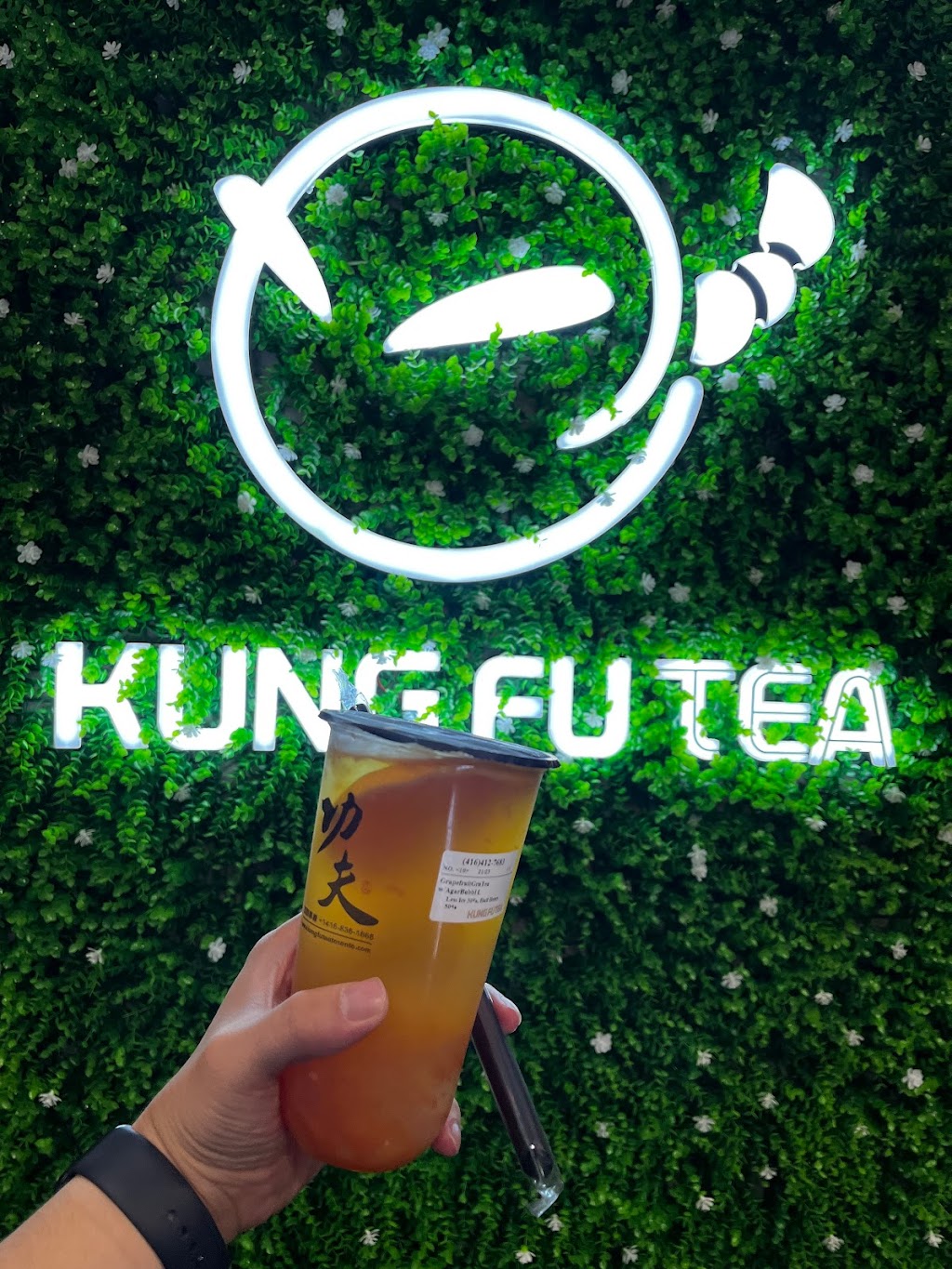 Kung Fu Tea on Winston Churchill (Mississauga) | 6750 Winston Churchill Blvd, Mississauga, ON L5N 4C4, Canada | Phone: (905) 785-6067