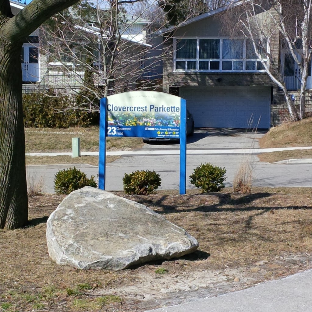 Clovercrest Parkette | Clovercrest Parkette, 23 Clovercrest Rd, North York, ON M2J 1Z5, Canada | Phone: (416) 338-4386