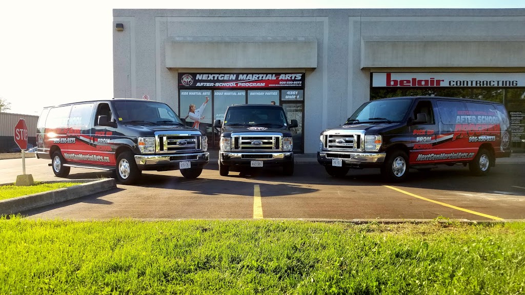 NextGen Martial Arts | 4361 Harvester Rd #1, Burlington, ON L7L 5M4, Canada | Phone: (905) 330-9373