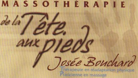 Massothérapie de la tête aux pieds(Josée Bouchard) | 68 Chem. de Lachalade, Lorraine, QC J6Z 3J2, Canada | Phone: (514) 616-1827