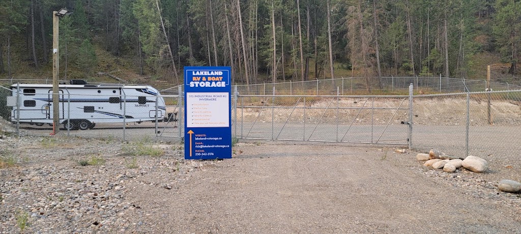 LAKELAND RV & BOAT STORAGE | Industrial 2 Rd, Invermere, BC V0A 1K0, Canada | Phone: (250) 342-5176