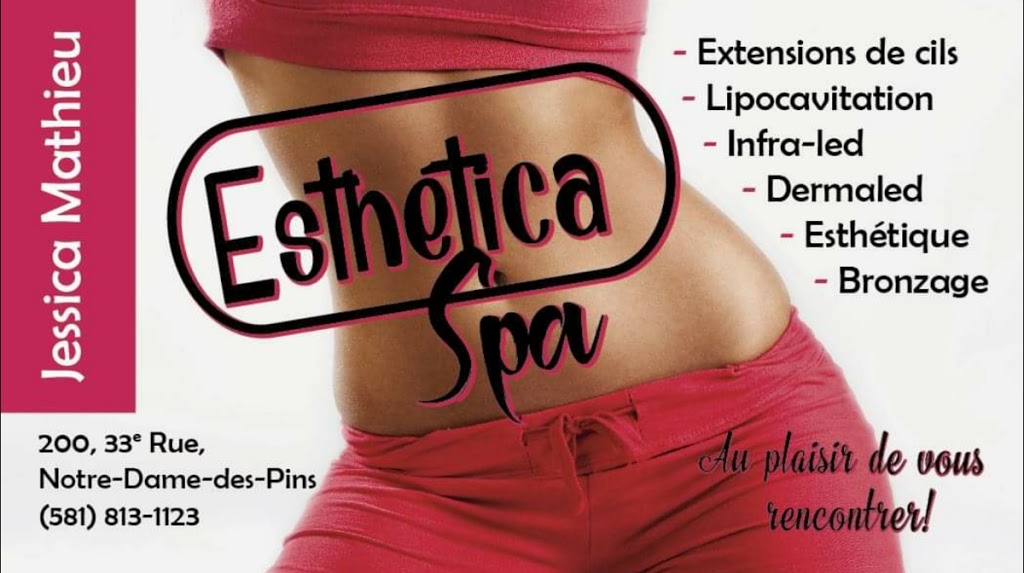Esthética Spa | 200 33e Rue, Notre-Dame-des-Pins, QC G0M 1K0, Canada | Phone: (581) 813-1123