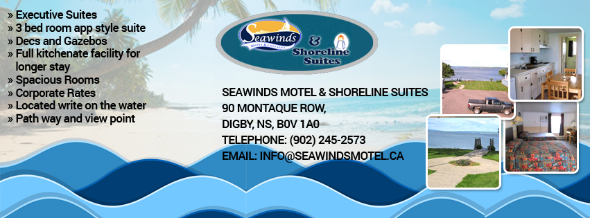Seawinds Motel | 90 Montague Row, Digby, NS B0V 1A0, Canada | Phone: (902) 245-2573