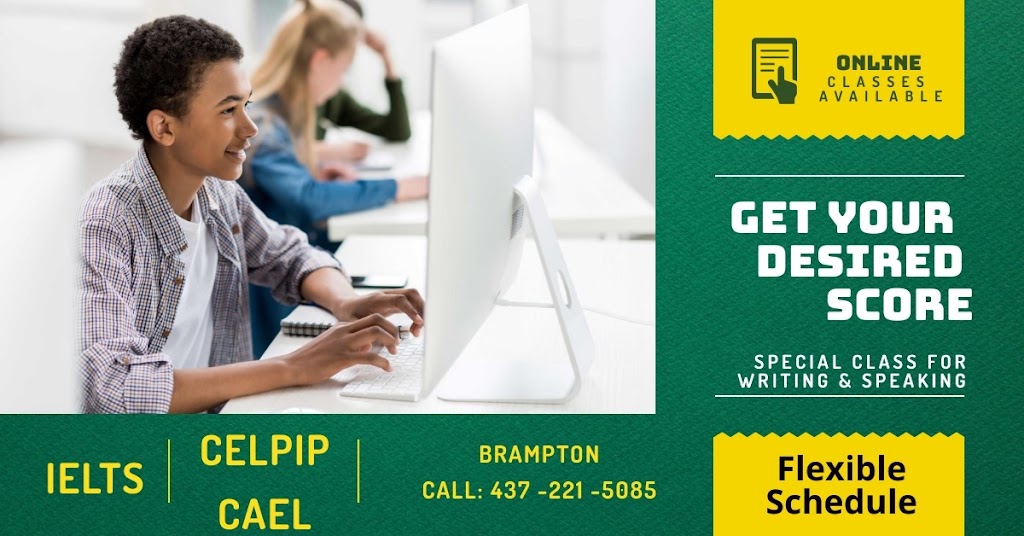 IELTS & CELPIP Training Brampton | 2355 Derry Rd E #25, Mississauga, ON L5S 1V6, Canada | Phone: (437) 221-5085