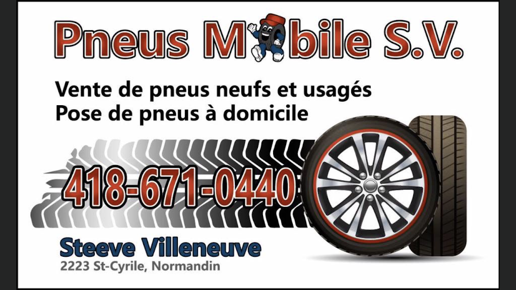 Pneus Mobile Sv | point of interest | 2223 Rue Saint-Cyrille, Normandin, QC G8M 4K6, Canada | 4186710440 OR +1 418-671-0440