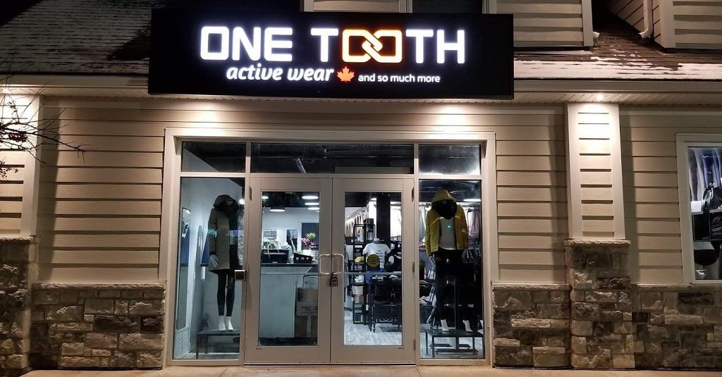 One Tooth Activewear Guelph | 1474 Gordon St, Guelph, ON N1L 1C8, Canada | Phone: (519) 265-8830