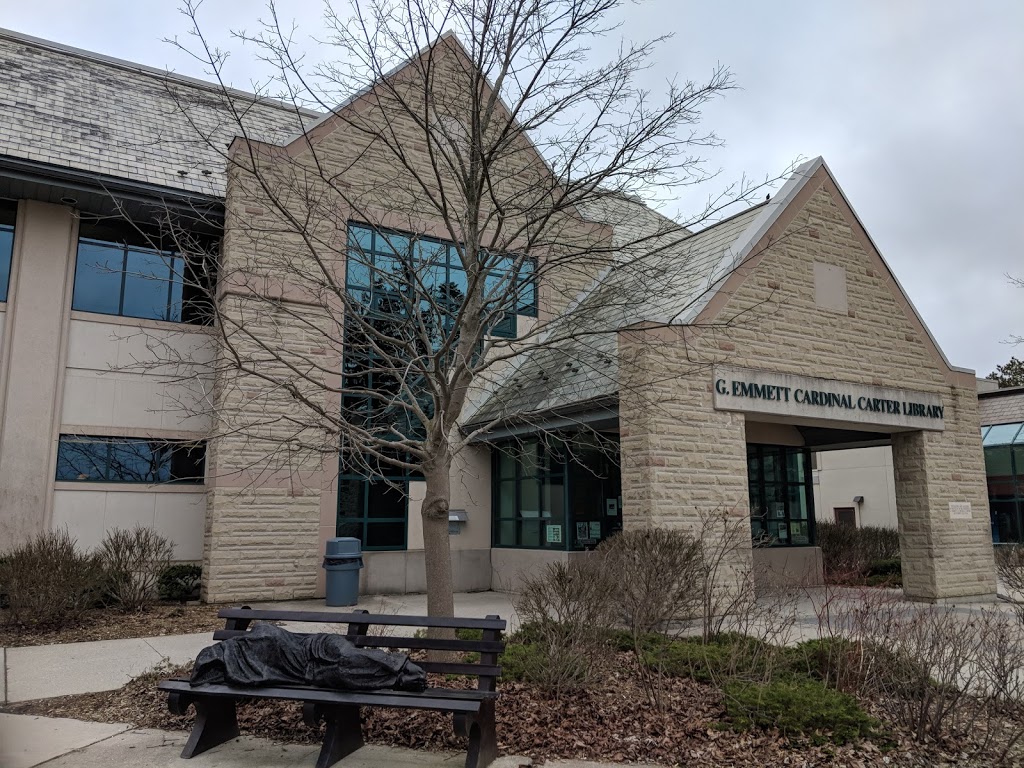 G. Emmett Cardinal Carter Library | 266 Epworth Ave, London, ON N6A 2M3, Canada | Phone: (519) 433-3491