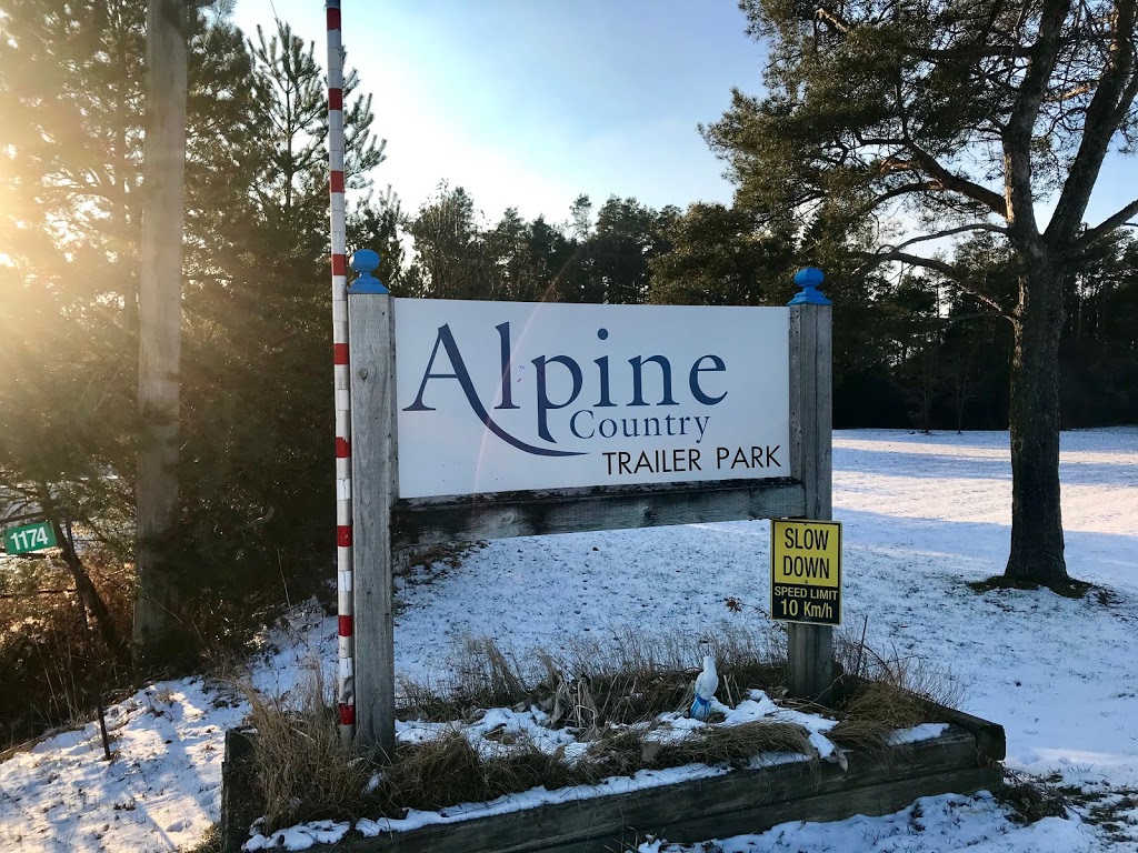 Alpine Country Trailer Park | 1174 Wilby Rd, St. Agatha, ON N0B 2L0, Canada | Phone: (519) 886-7420