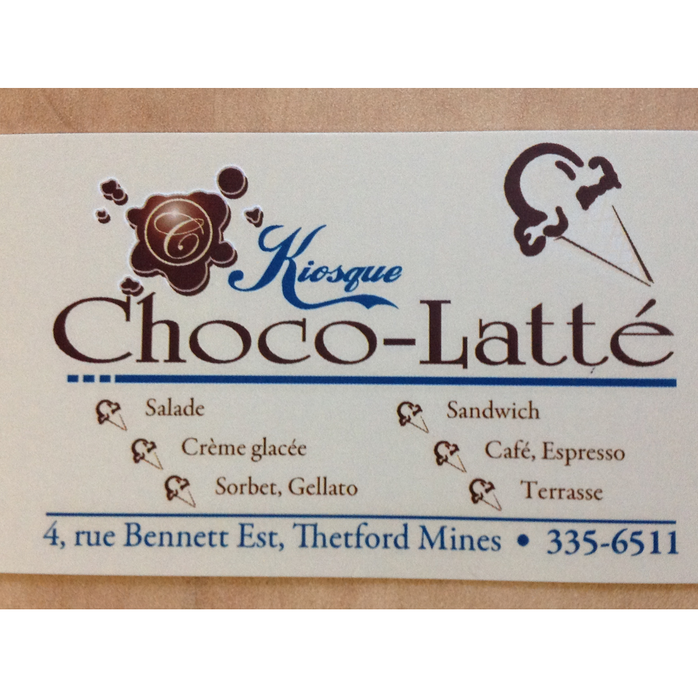 Kiosque Choco-Latté | 4 Rue Bennett E, Thetford Mines, QC G6G 2R5, Canada | Phone: (418) 335-6511