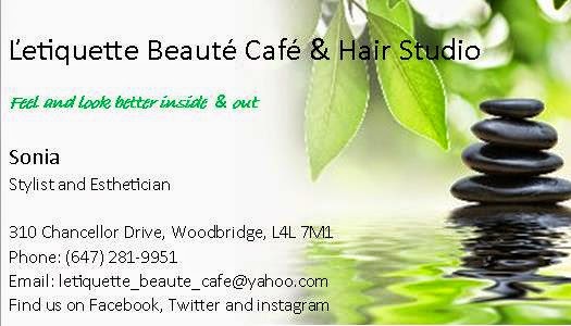 Letiquette Spa and Salon | 310 Chancellor Dr, Woodbridge, ON L4L 7M1, Canada | Phone: (647) 281-9951