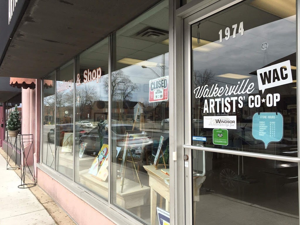 Walkerville Artists Co-op | st e 1e4, 1974 Wyandotte St E, Windsor, ON N8Y 1E4, Canada | Phone: (519) 915-3535