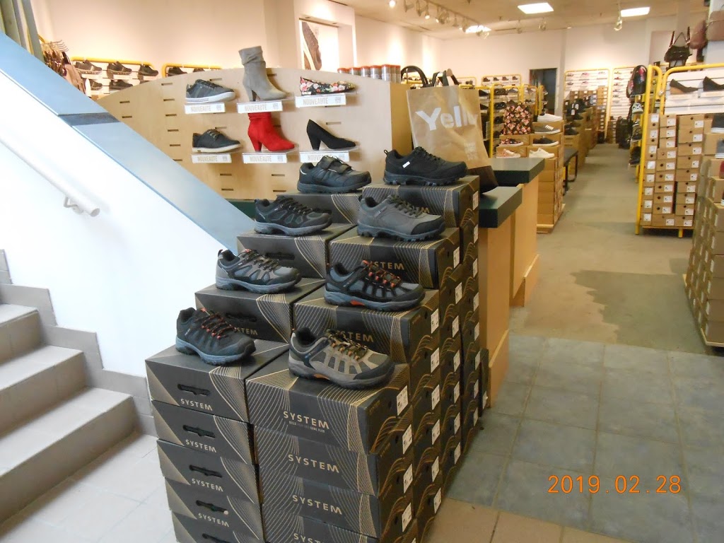 Chaussures Yellow | 10516, boul. Ste-Anne, Place Ste-Anne Local 1900, Sainte-Anne-de-Beaupré, QC G0A 3C0, Canada | Phone: (418) 827-1994