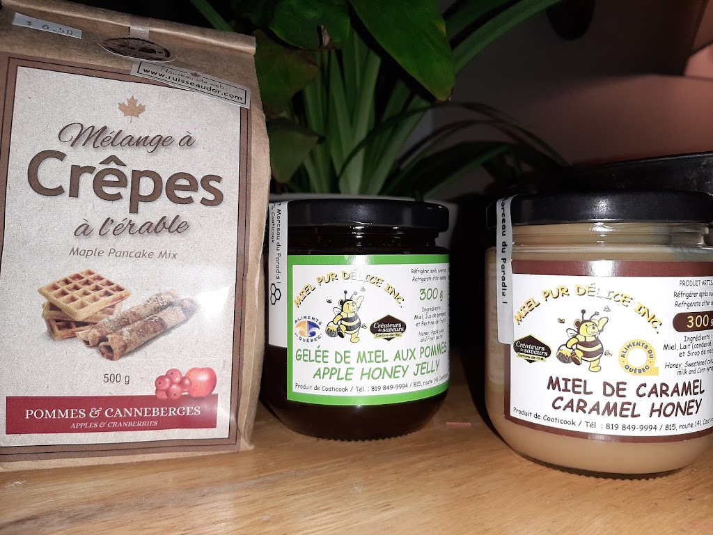 Miel Pur Délice | 815 QC-141, Coaticook, QC J1A 2S5, Canada | Phone: (819) 849-9994