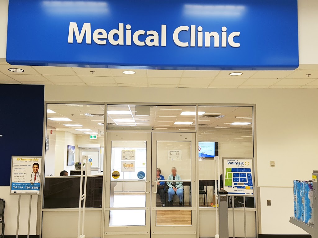 Walk-In Clinic Summerside at Walmart Guelph by Jack Nathan Healt | 175 Stone Rd W, Guelph, ON N1G 5L4, Canada | Phone: (519) 780-8585
