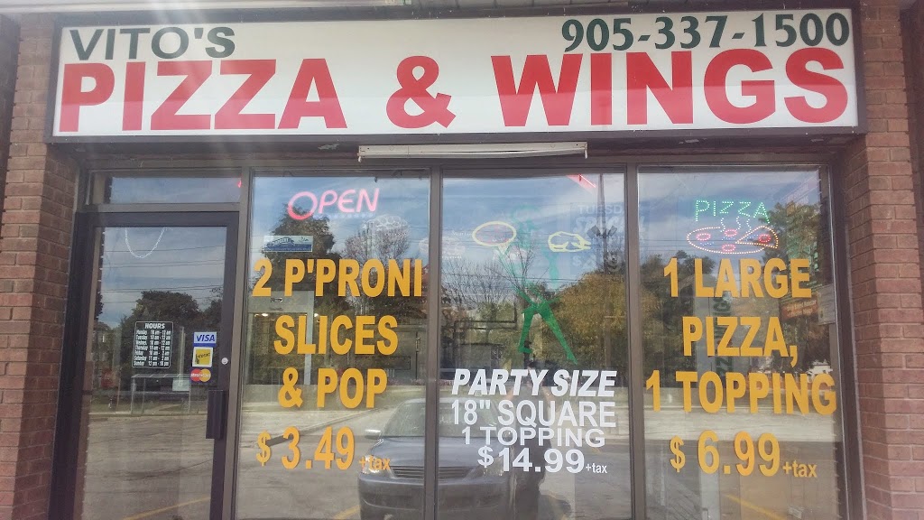 Vitos Pizza & Wings | 1500 Sixth Line, Oakville, ON L6H 2P2, Canada | Phone: (905) 337-1500