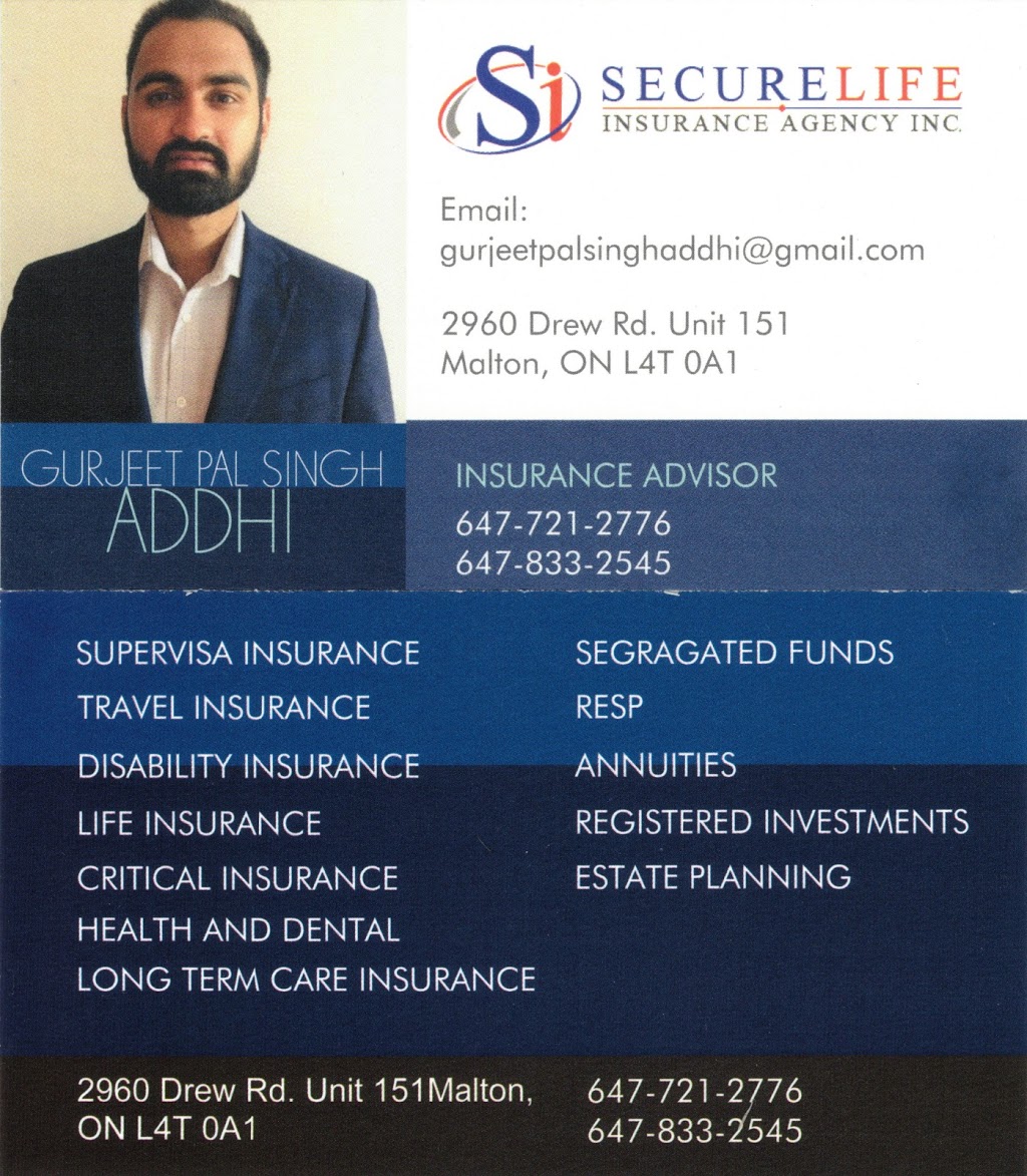 Gurjeet Pal : Super VISA Insurance / Disability Insurance / Trav | 6960 Mayfield Rd, Caledon, ON L7C 0Z8, Canada | Phone: (647) 721-2776