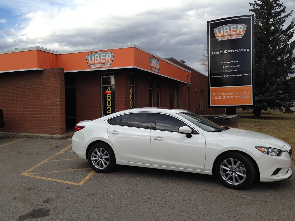 Uber Auto Body | 4603 Manilla Rd SE, Calgary, AB T2G 4B6, Canada | Phone: (403) 277-7637