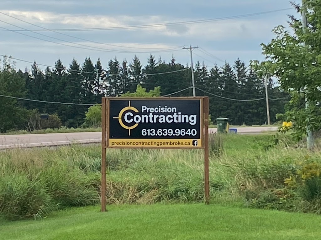 Precision Contracting | 92 Mud Lake Rd, Pembroke, ON K8A 6W4, Canada | Phone: (613) 639-9640