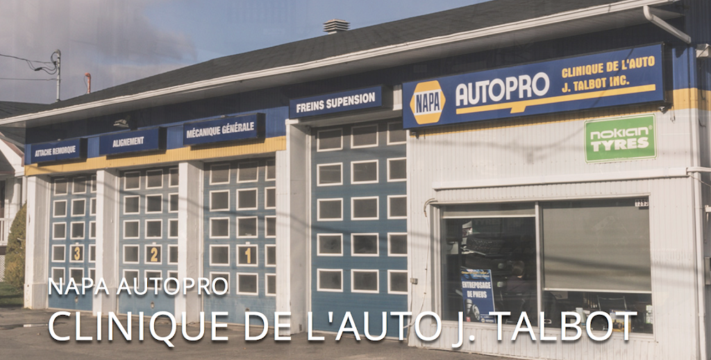 NAPA AUTOPRO - Clinique de LAuto J.Talbot | 1395 Av. du Lac-Saint-Charles, Québec, QC G3G 2V6, Canada | Phone: (418) 849-6391