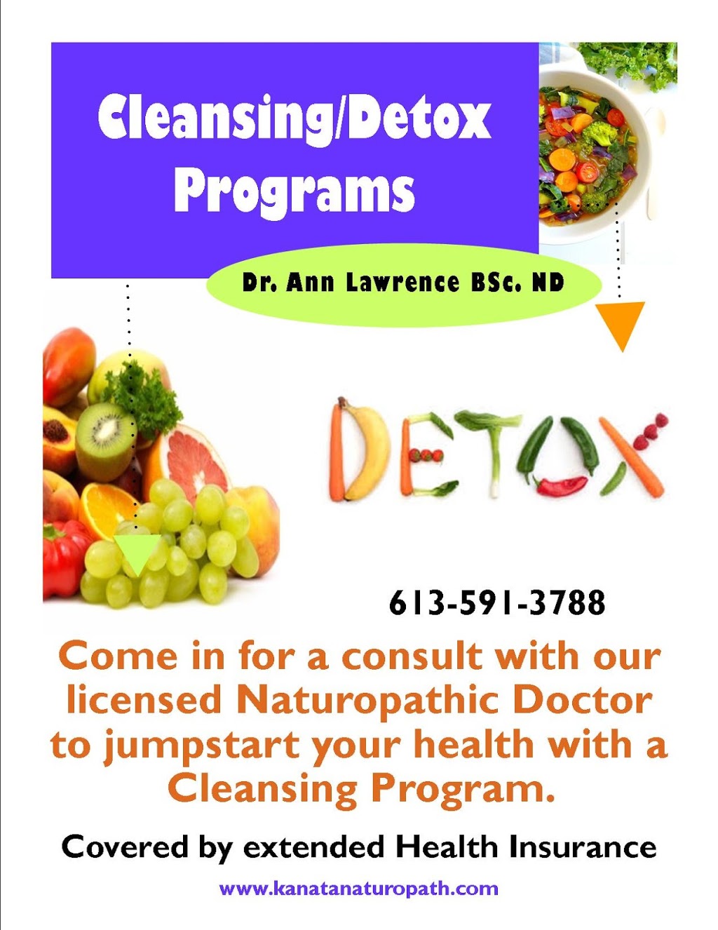 Kanata Naturopathic Clinic | 272 Tandalee Crescent, Ottawa, ON K2M 0A1, Canada | Phone: (613) 591-3788