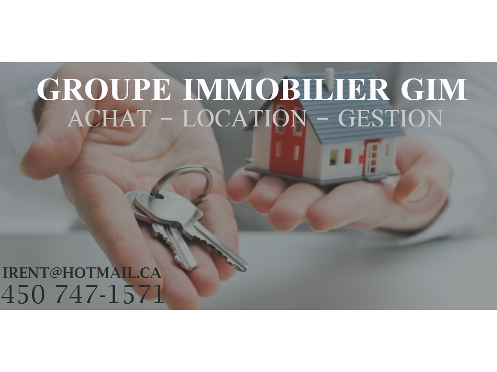 Groupe Immobilier GIM: Acquisition & location immobilière | 3004 Bd Hébert, Salaberry-de-Valleyfield, QC J6S 1C7, Canada | Phone: (450) 747-1571