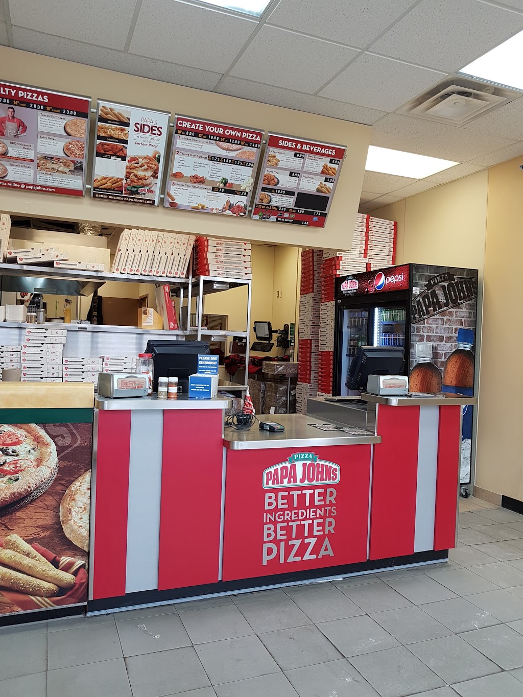 Papa Johns Pizza | 336 Yonge St #3, Barrie, ON L4N 4C8, Canada | Phone: (705) 252-4150