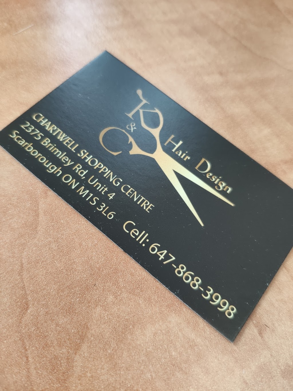 K & C Hair Design | 2375 Brimley Rd, Scarborough, ON M1S 3L6, Canada | Phone: (647) 868-3998